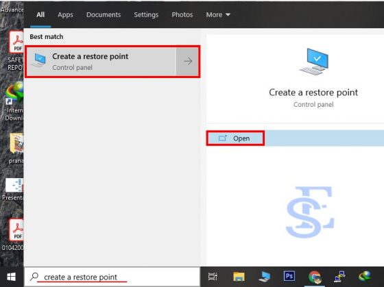 Create System Restore Point Windows 10 [System Restore Use]