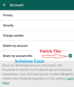 Stop WhatsApp From Giving Facebook Your Phone Number,whatsapp privacy policy,WhatsApp's new privacy policy,WhatsApp updates privacy policy, stop sharing whatsapp information,solution exist
