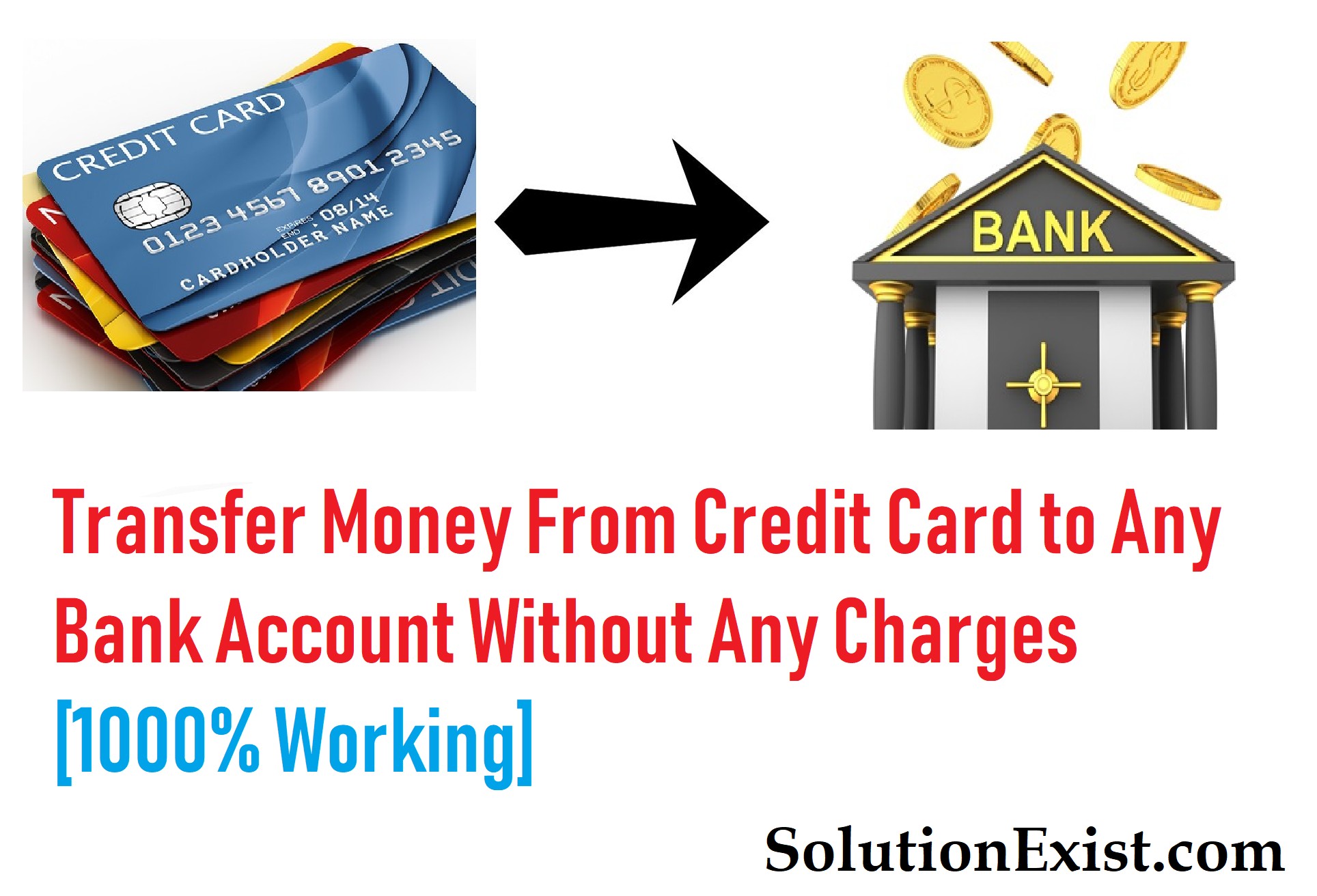 Transfer Money From Credit Card To Bank Account Without Any Charges