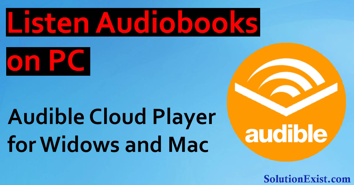 audible cloud player not connecting to the server